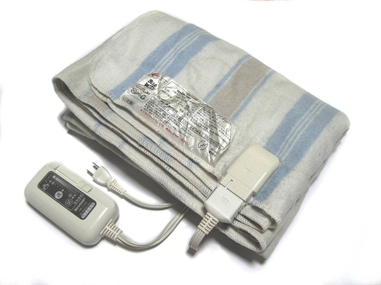 Manta eléctrica para calcular consumo durante la noche